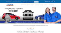 Desktop Screenshot of goodworksautorepair.com